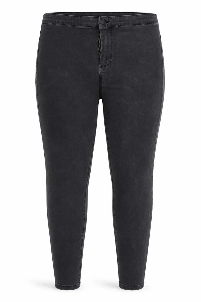 Denim & Co. Womens Grey  Denim Jegging Jeans Size 16 L27 in