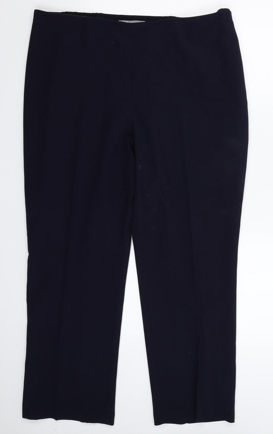Marks and Spencer Womens Blue   Dress Pants Trousers Size 36 in L26 in