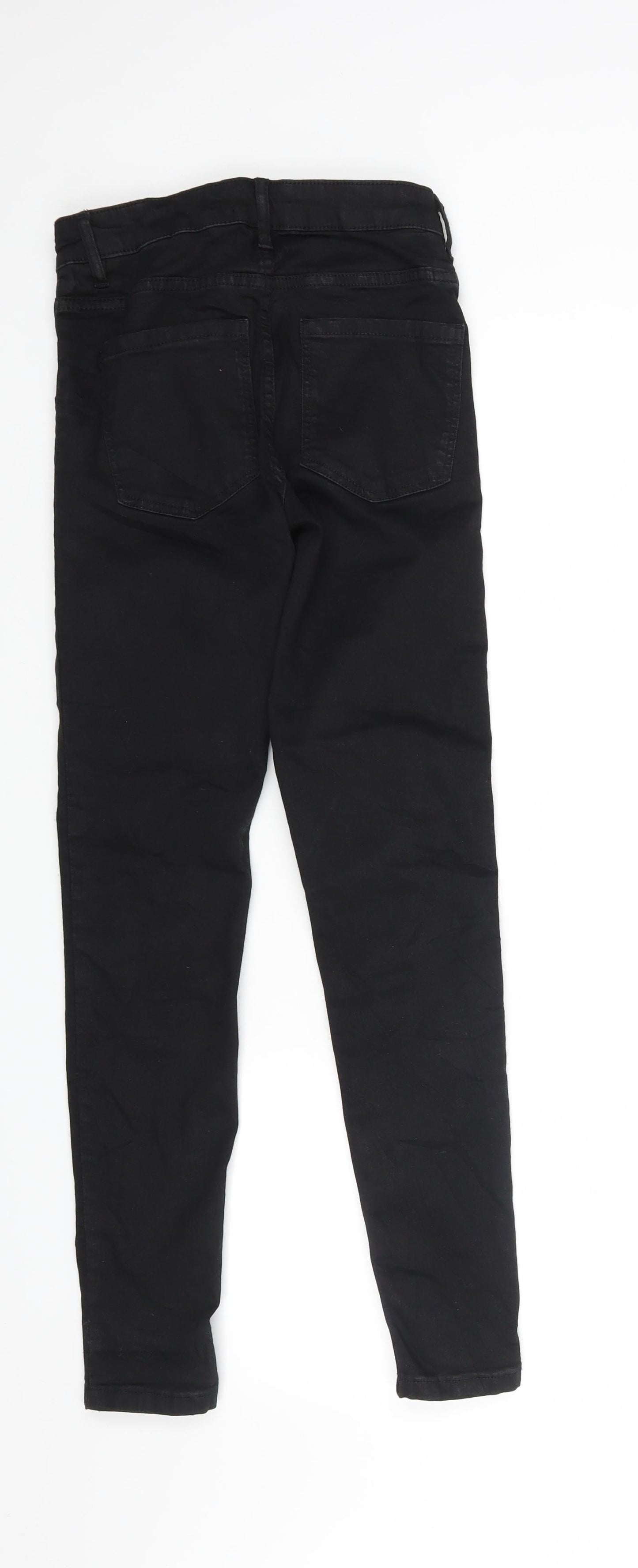 Sinsay Womens Black  Denim Skinny Jeans Size 4 L26 in