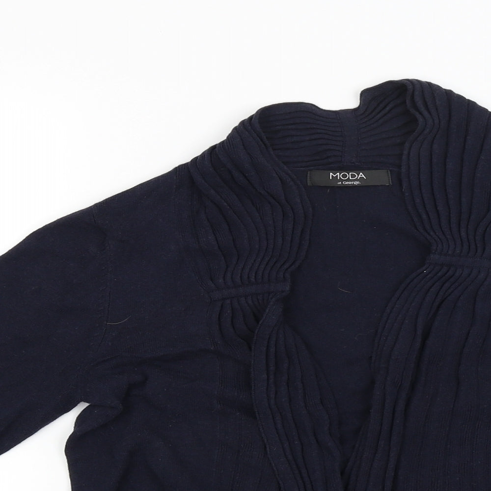 George Womens Blue   Cape Jumper Size 10
