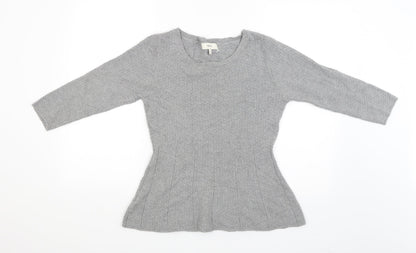 Next Womens Grey   Jumper Dress  Size 12
