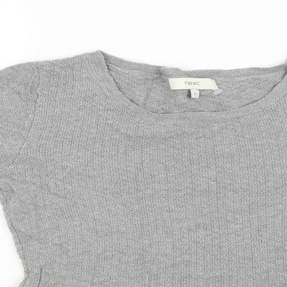 Next Womens Grey   Jumper Dress  Size 12