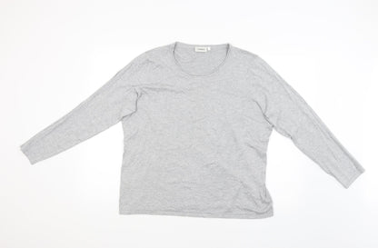 Additional front view of Canda women’s grey jumper, size L