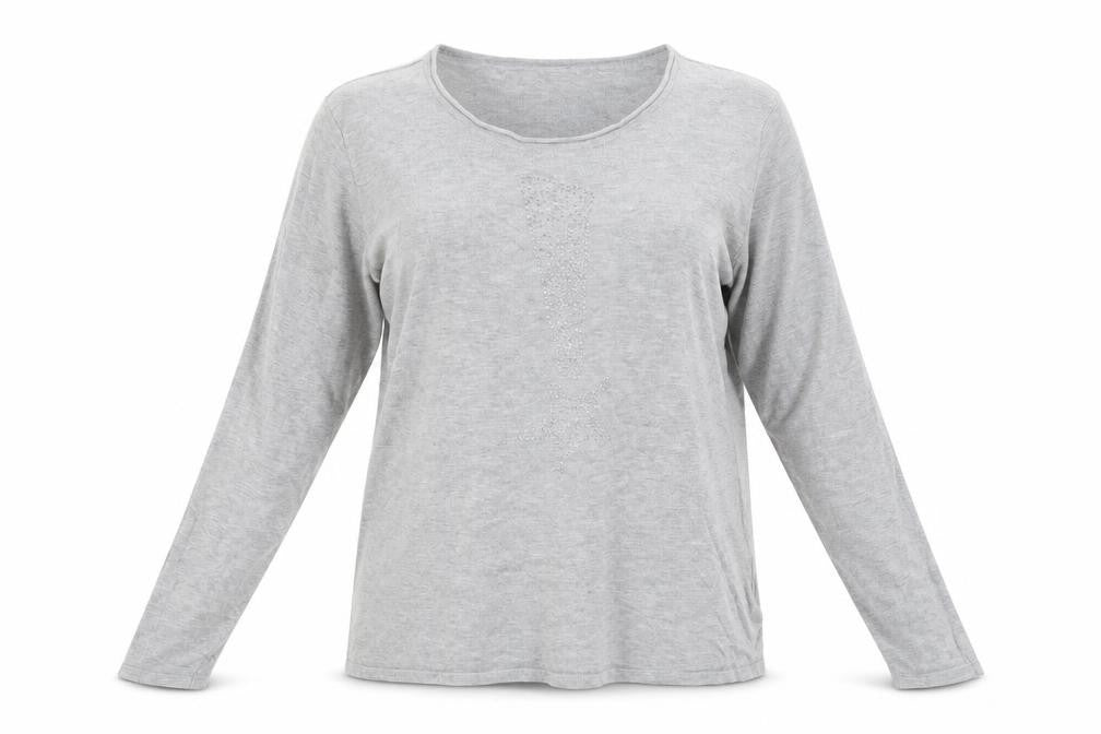 Canda Womens Grey   Pullover Jumper Size L