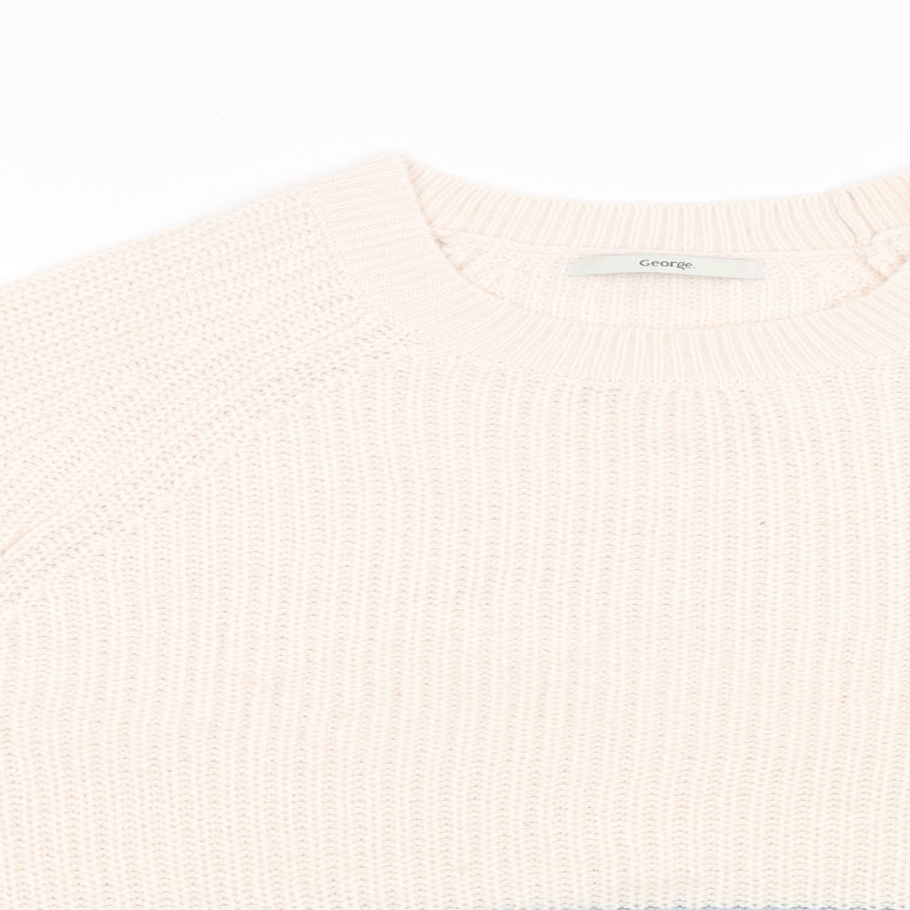 George Womens Blue   Pullover Jumper Size 14