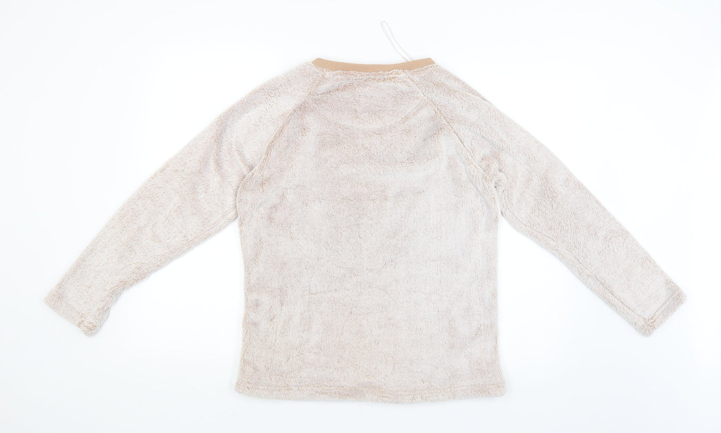 Follow Your Dreams Womens White   Pullover Jumper Size 12