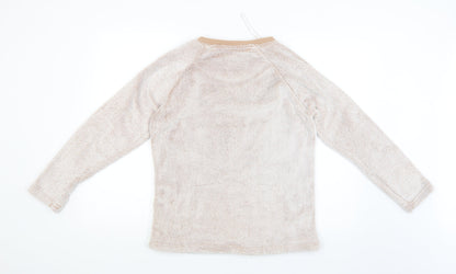 Follow Your Dreams Womens White   Pullover Jumper Size 12