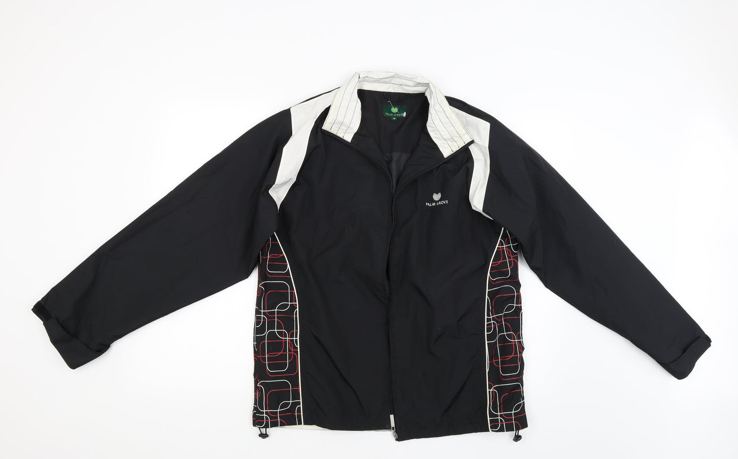 palm group Womens Black   Rain Coat Jacket Size 16