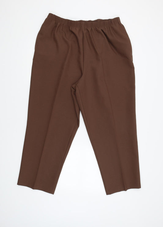 BonWorth Womens Brown   Trousers  Size XL L26 in