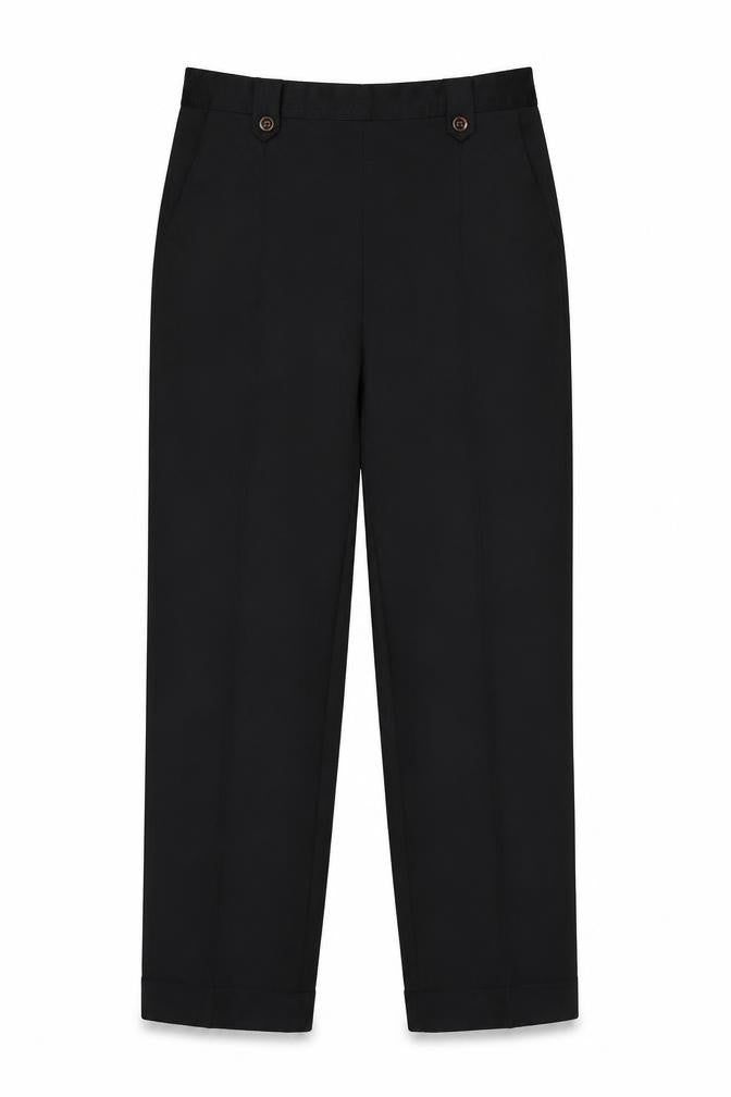 Bonmarché Womens Black Trousers Size 10 L24 in
