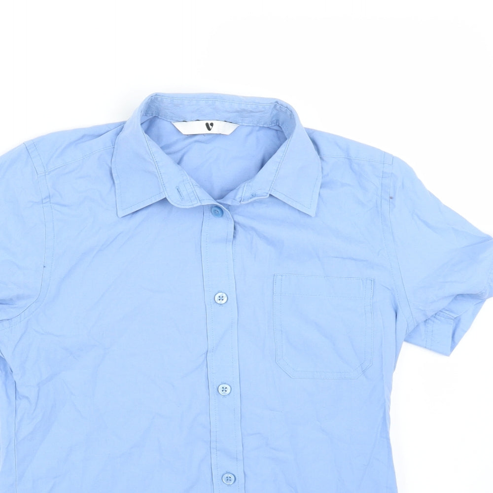 Very Boys Beige   Basic Button-Up Size 11-12 Years
