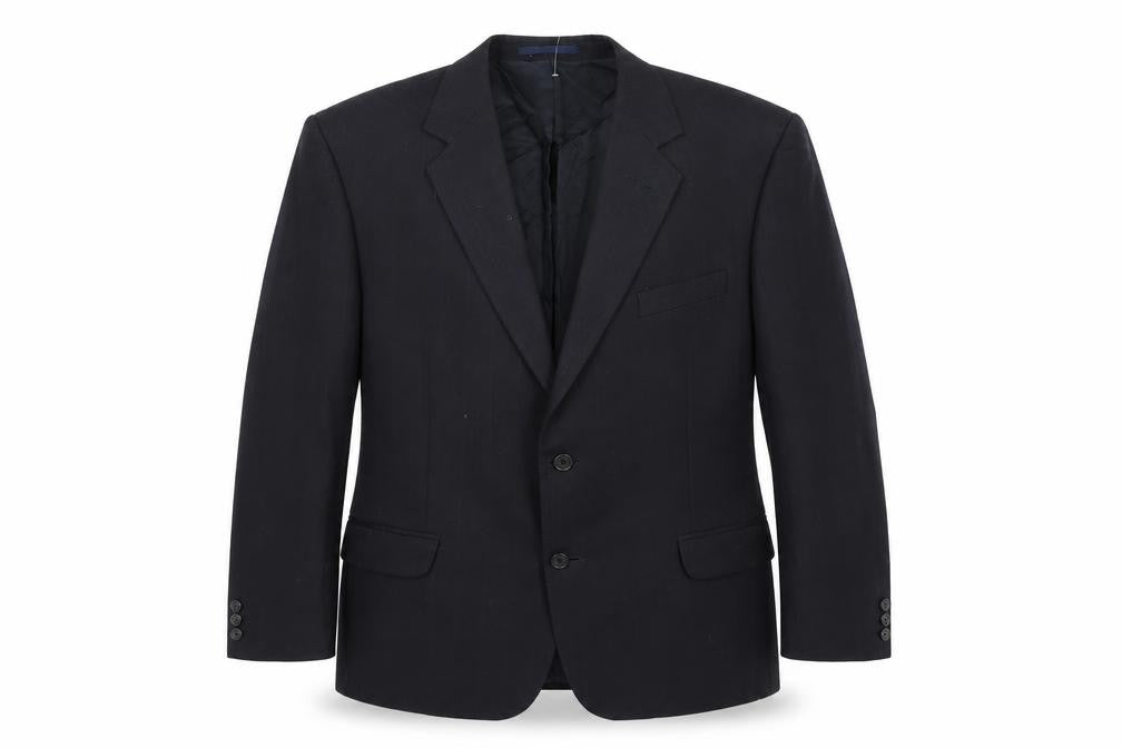 Brook Taverner Mens Blue   Jacket Suit Jacket Size 44