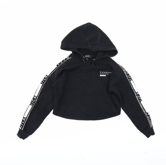 newlook Girls Black   Pullover Hoodie Size 9 Years