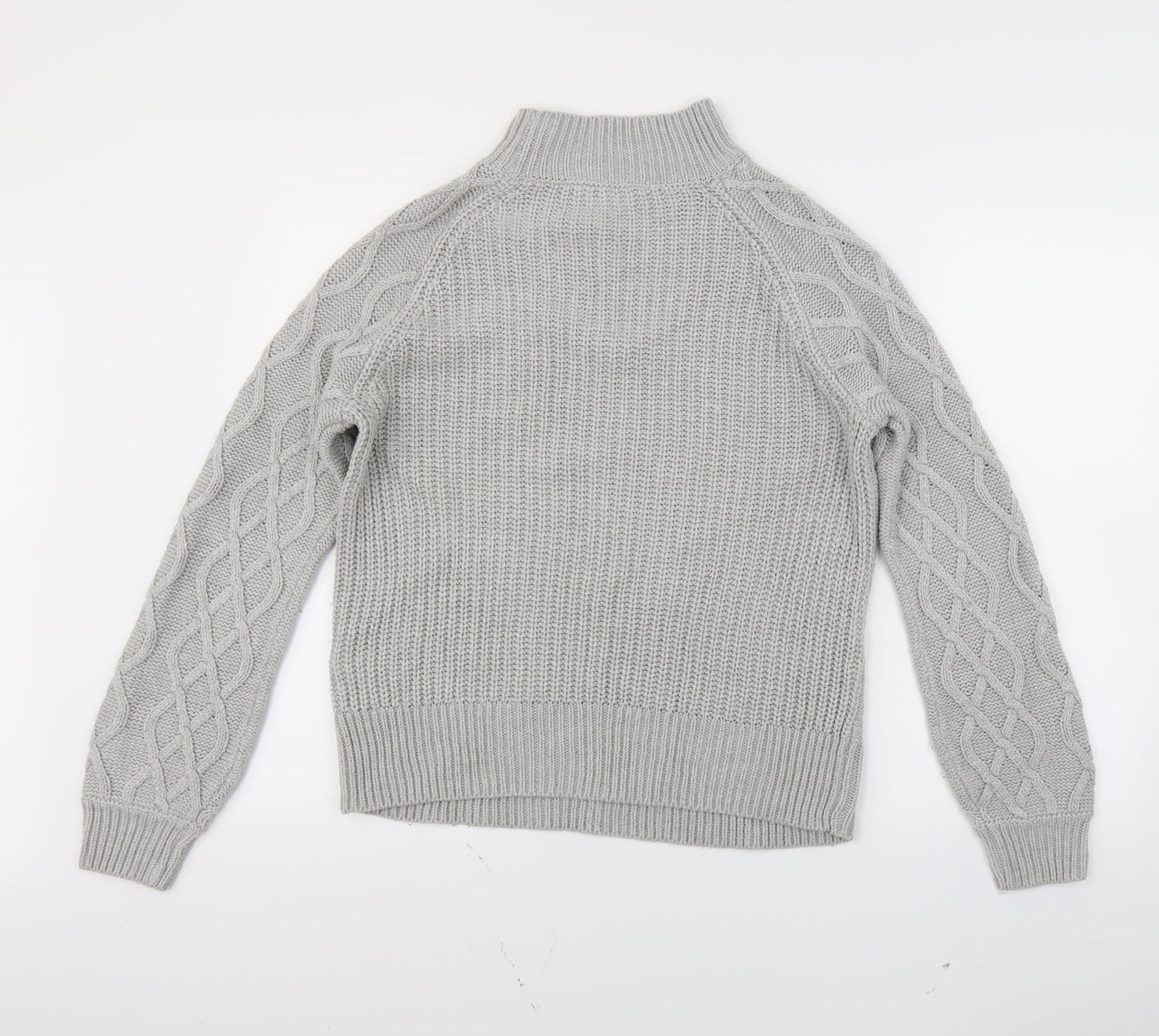 Dorothy Perkins Womens Grey   Pullover Jumper Size M