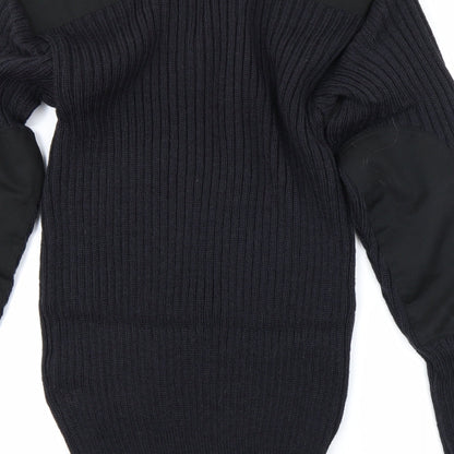 Preworn Womens Black   Pullover Jumper Size M
