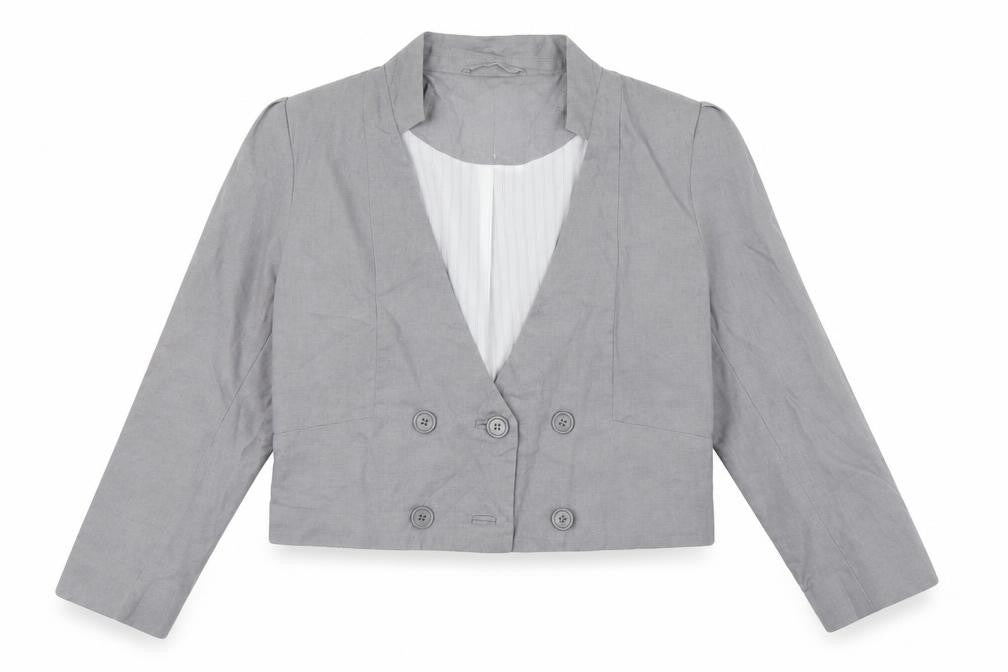 share female Womens Grey   Jacket Blazer Size 10
