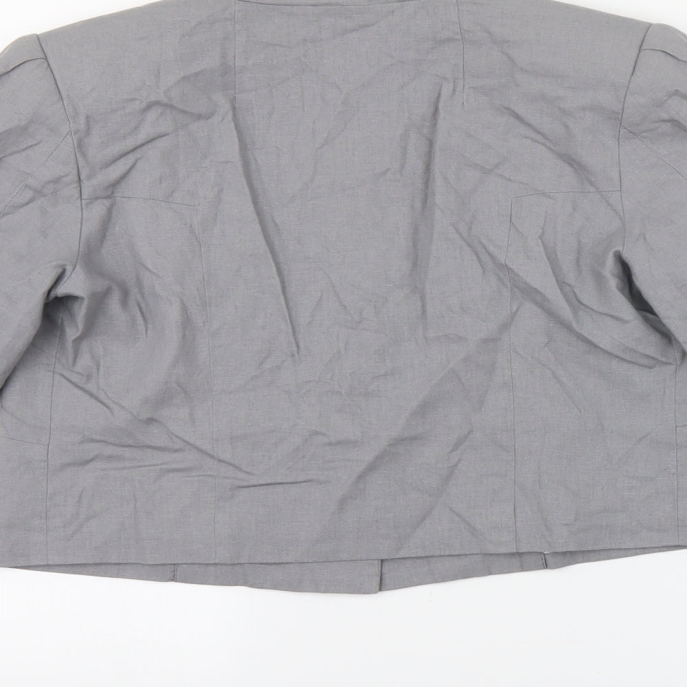 share female Womens Grey   Jacket Blazer Size 10