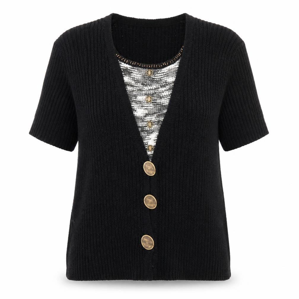 stephen Womens Black   Pullover Jumper Size L