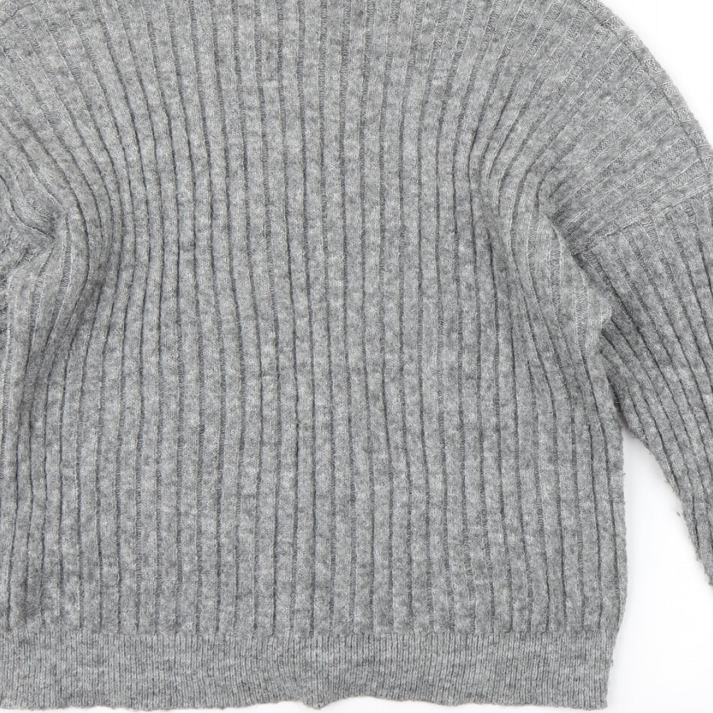 Primark Womens Grey   Pullover Jumper Size L