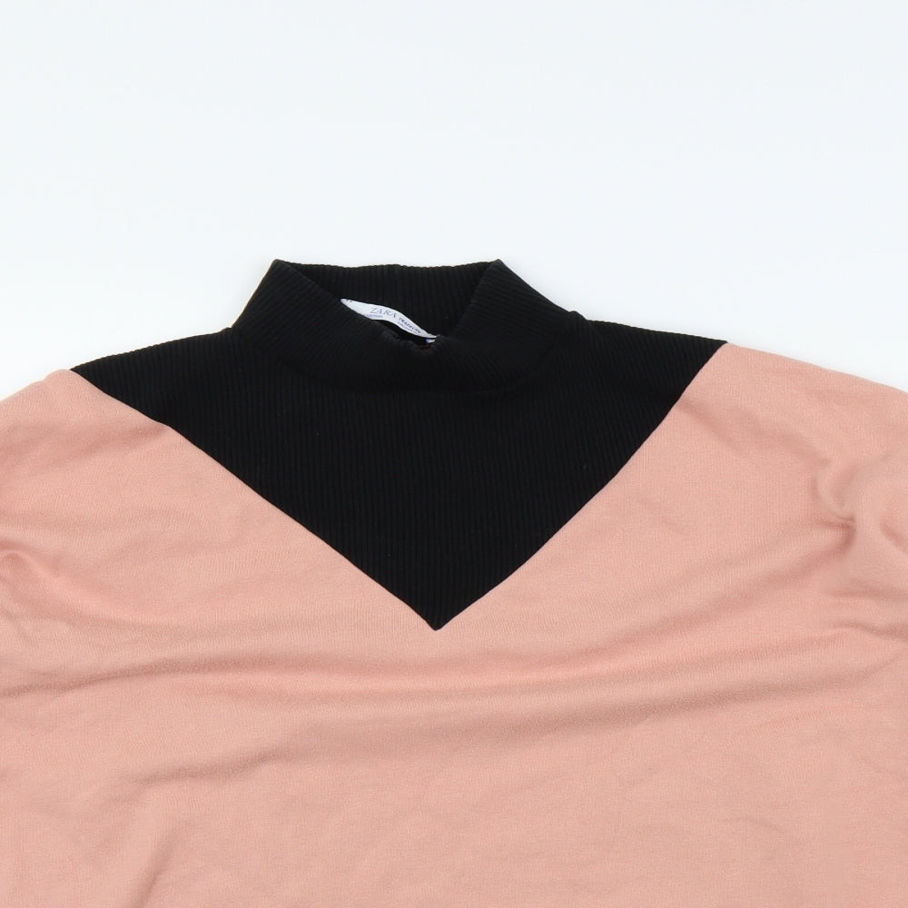 Zara Womens Pink   Pullover Sweatshirt Size M