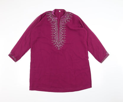 Preworn Womens Pink   Basic T-Shirt Size S