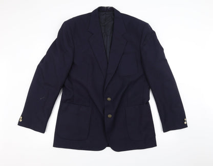 James Barry Mens Blue   Jacket Suit Jacket Size 42