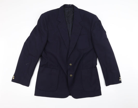 James Barry Mens Blue   Jacket Suit Jacket Size 42