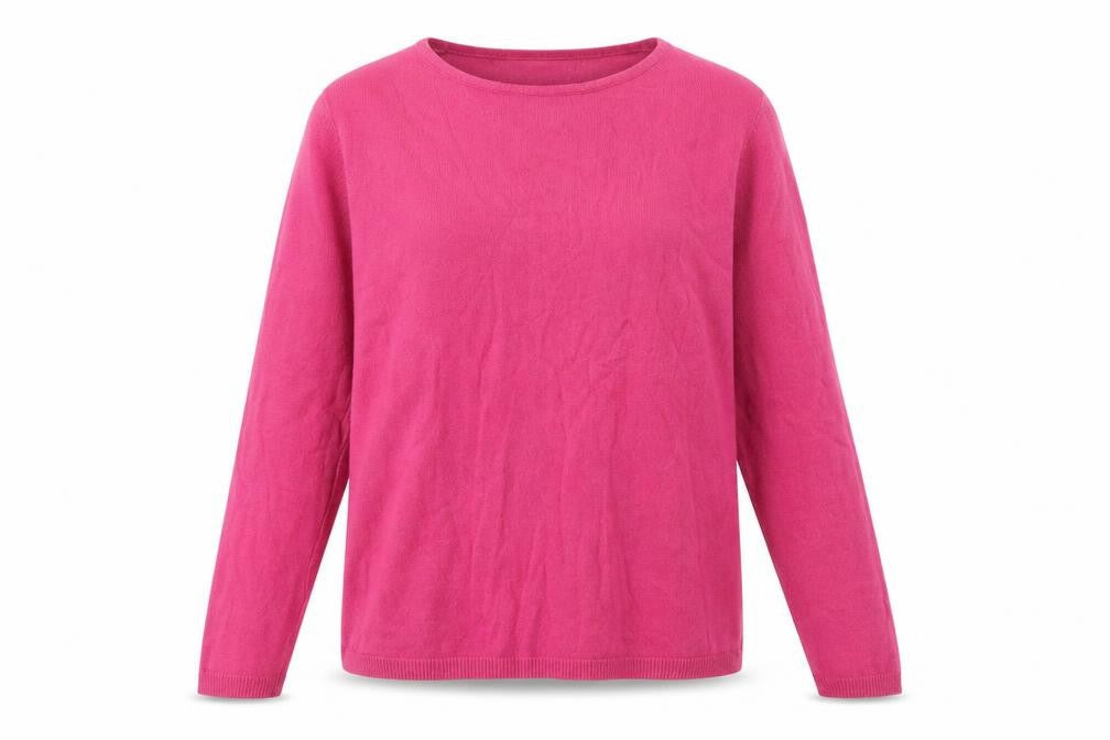 Cashmasoft Womens Pink   Pullover Jumper Size S
