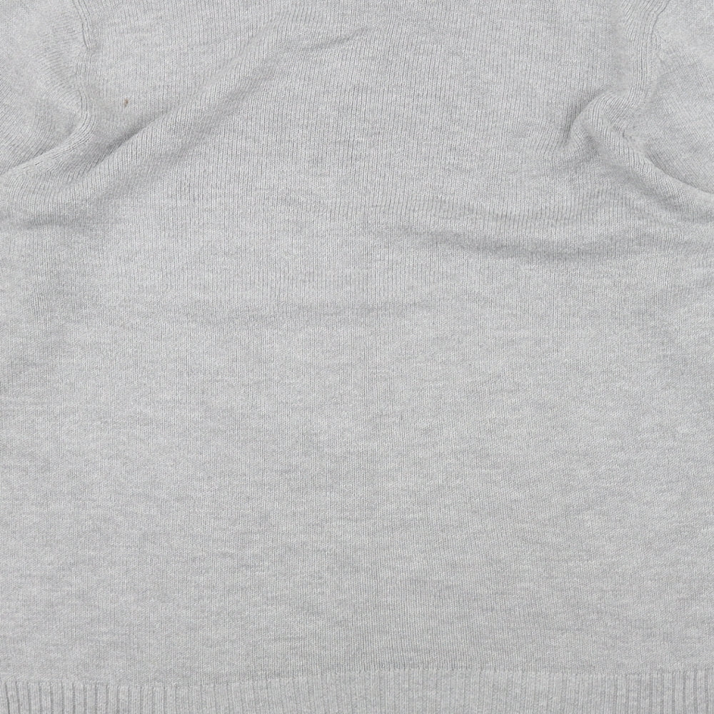 Easy Mens Grey   Pullover Jumper Size S