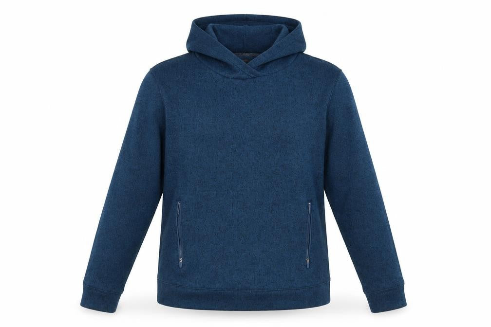 soulux Mens Blue   Pullover Hoodie Size M