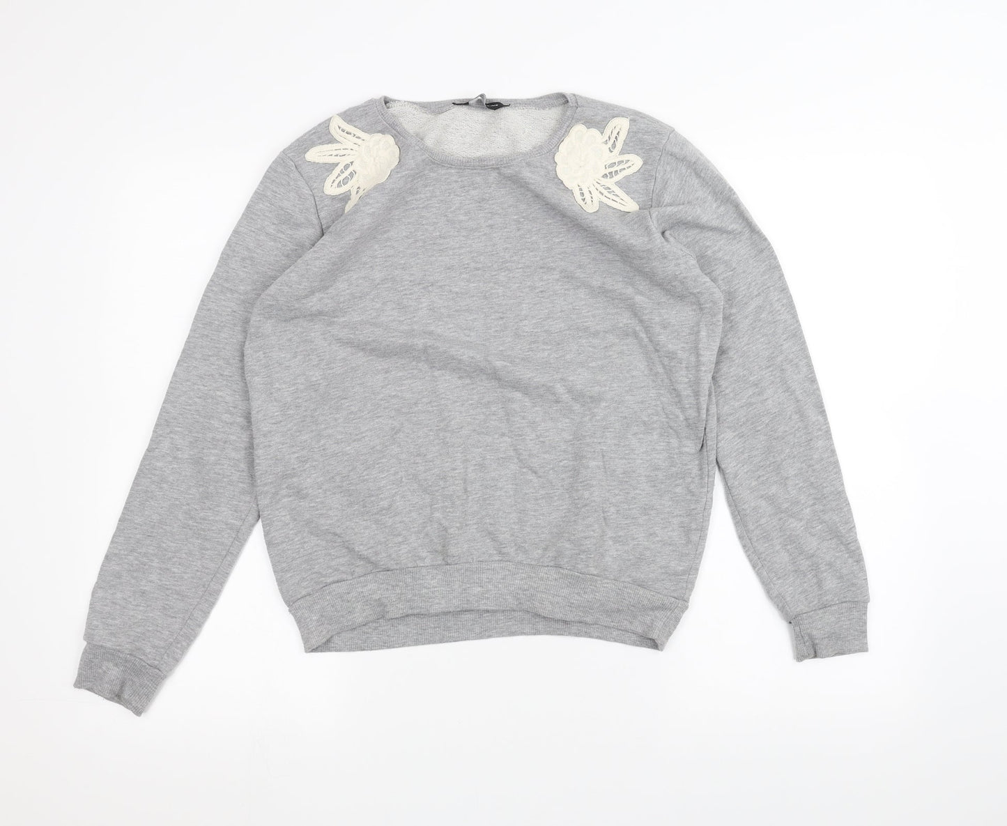Dorothy Perkins Womens Grey   Pullover Jumper Size 10