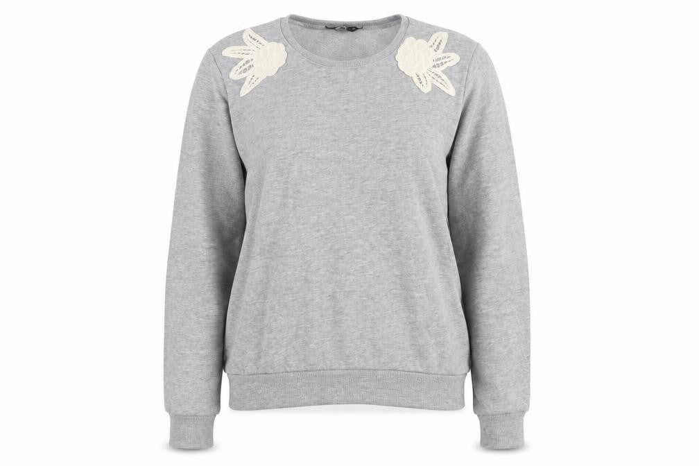 Dorothy Perkins Womens Grey   Pullover Jumper Size 10