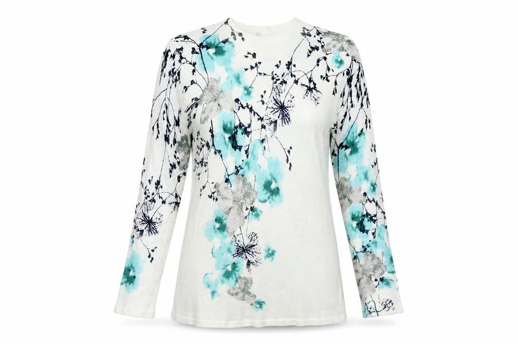 Damart Womens White   Pullover Jumper Size M