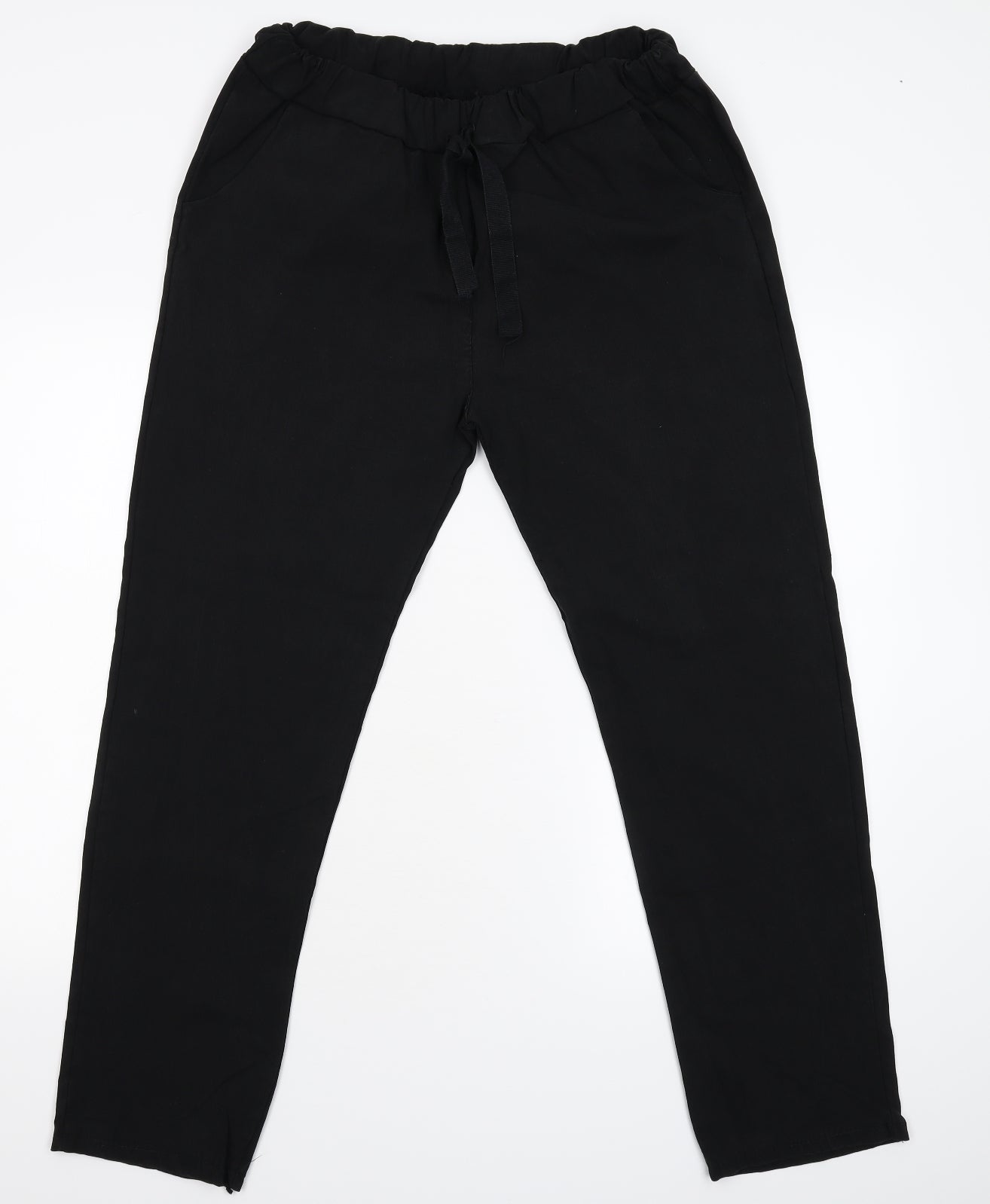 Preworn Womens Black  Denim Skinny Jeans Size M L28 in