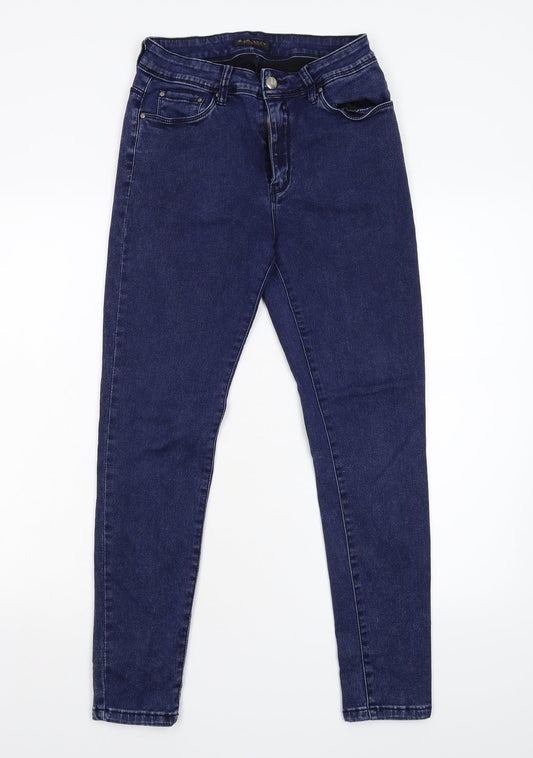 Ana & Lucy Womens Blue  Denim Skinny Jeans Size 40 L27 in