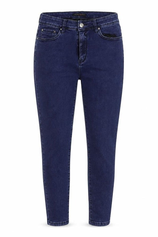 Ana & Lucy Womens Blue  Denim Skinny Jeans Size 40 L27 in
