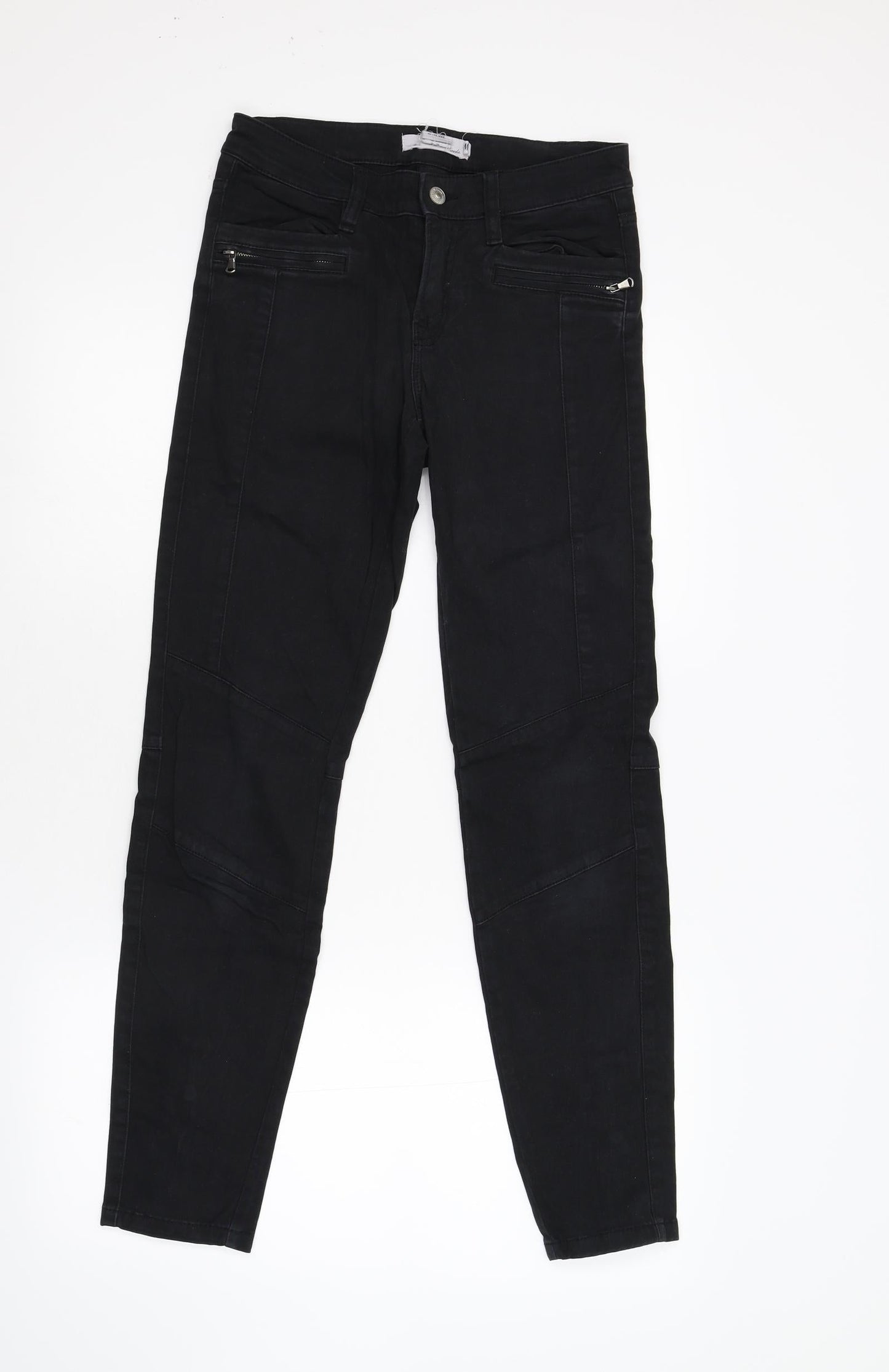 LOGG Womens Black  Denim Skinny Jeans Size 36 L28 in