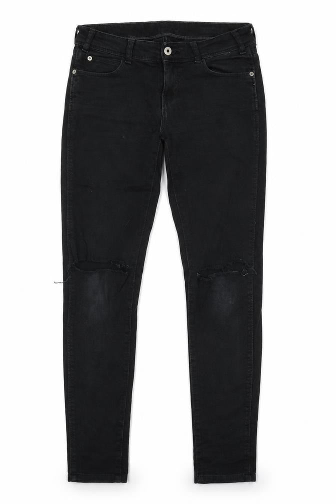Zara Basic Womens Beige  Denim Skinny Jeans Size 36 L29 in