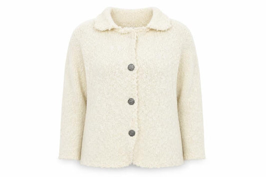 Classics Womens White  Knit Pullover Jumper Size L