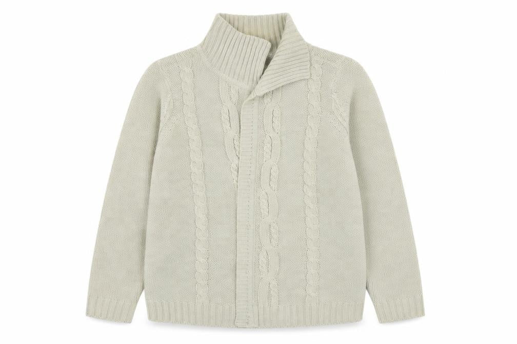 Bonmarché Womens Beige Knit Cardigan Jumper Size S