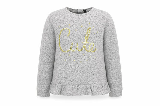 George Girls Green   Henley Sweatshirt Size 5 Years  - cute