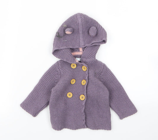Preworn Baby Purple   Jacket  Size 3-6 Months