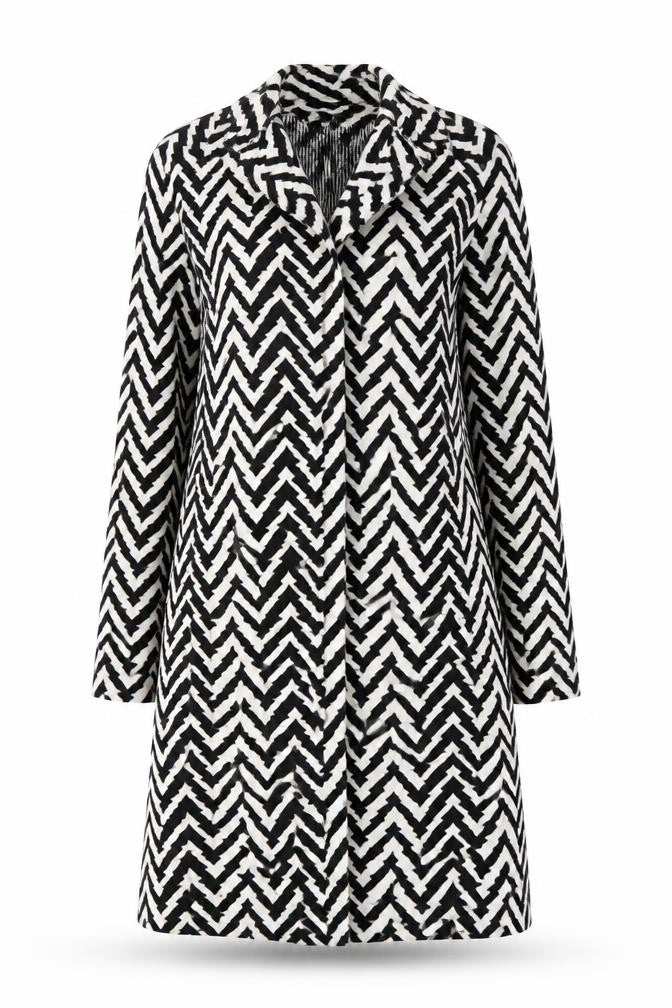 Wallis Womens Black Striped  Jacket  Size S