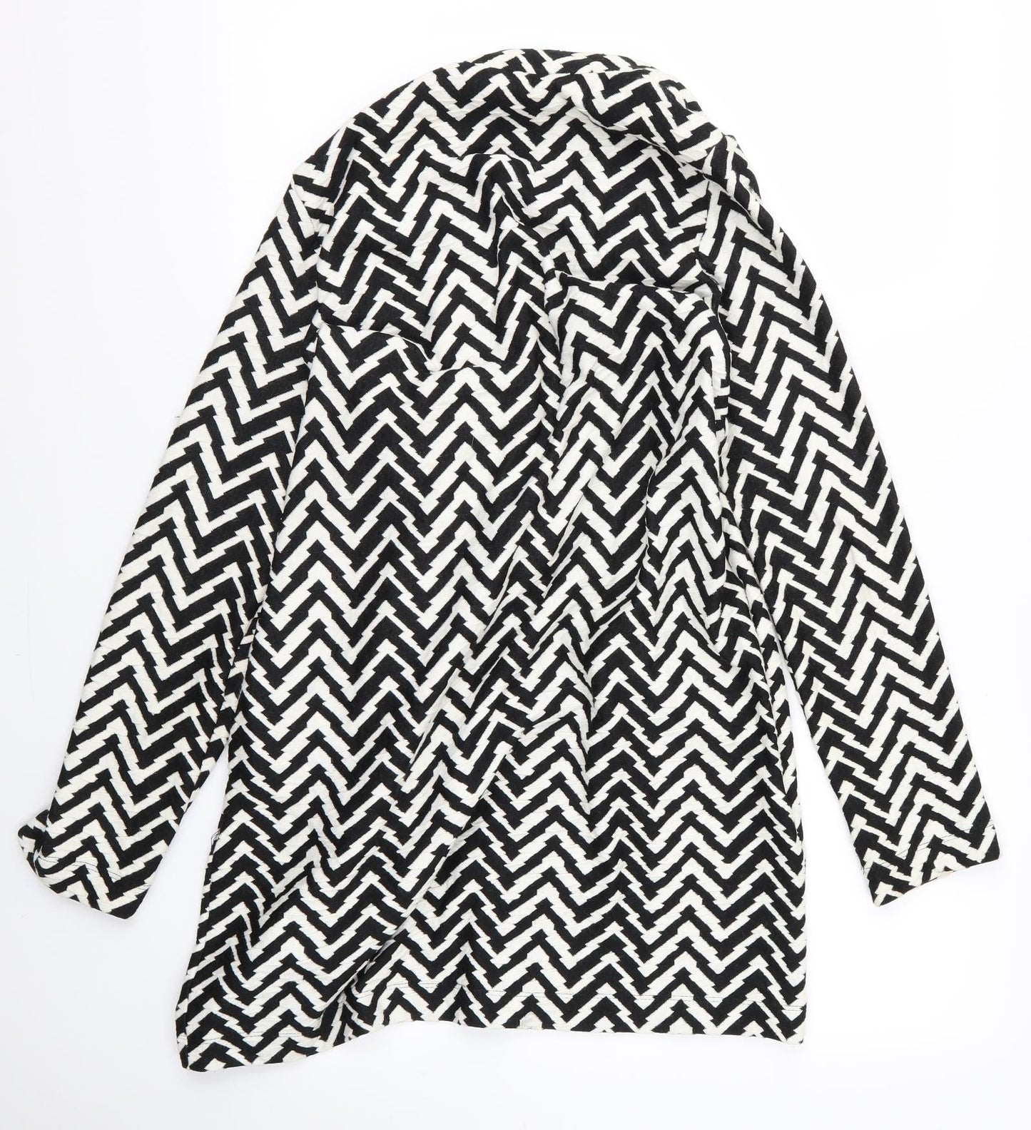 Wallis Womens Black Striped  Jacket  Size S
