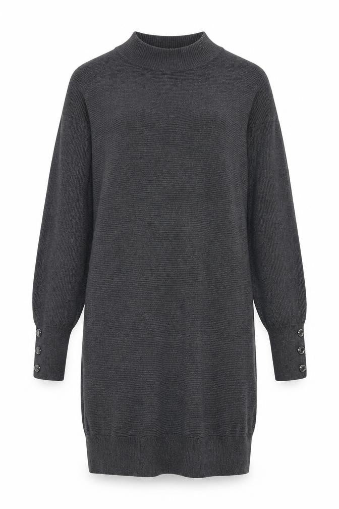 PRIMARG Womens Grey   Jumper Dress  Size XS
