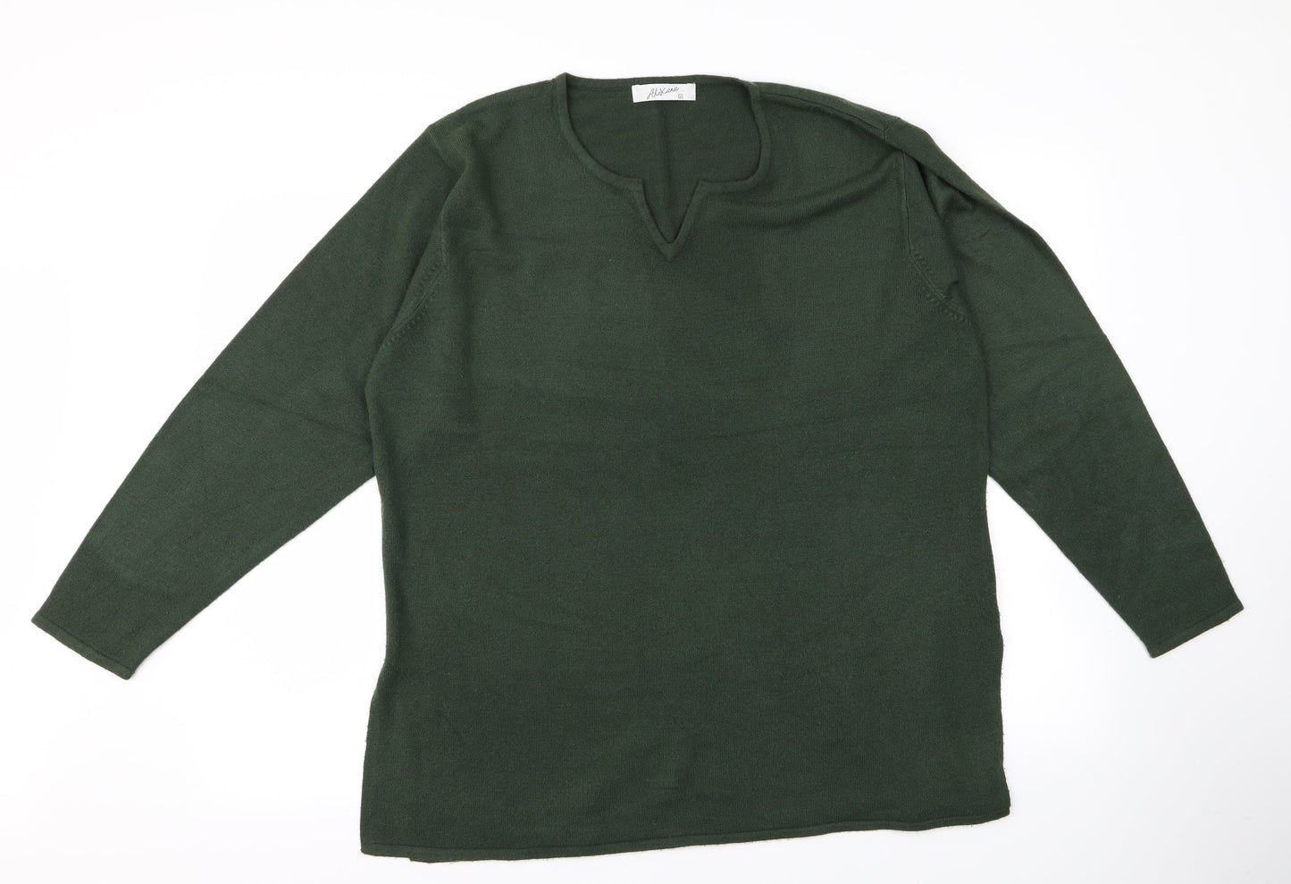 alexara Womens Green   Pullover Jumper Size L