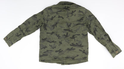 Select Womens Green Camouflage  Jacket  Size 6