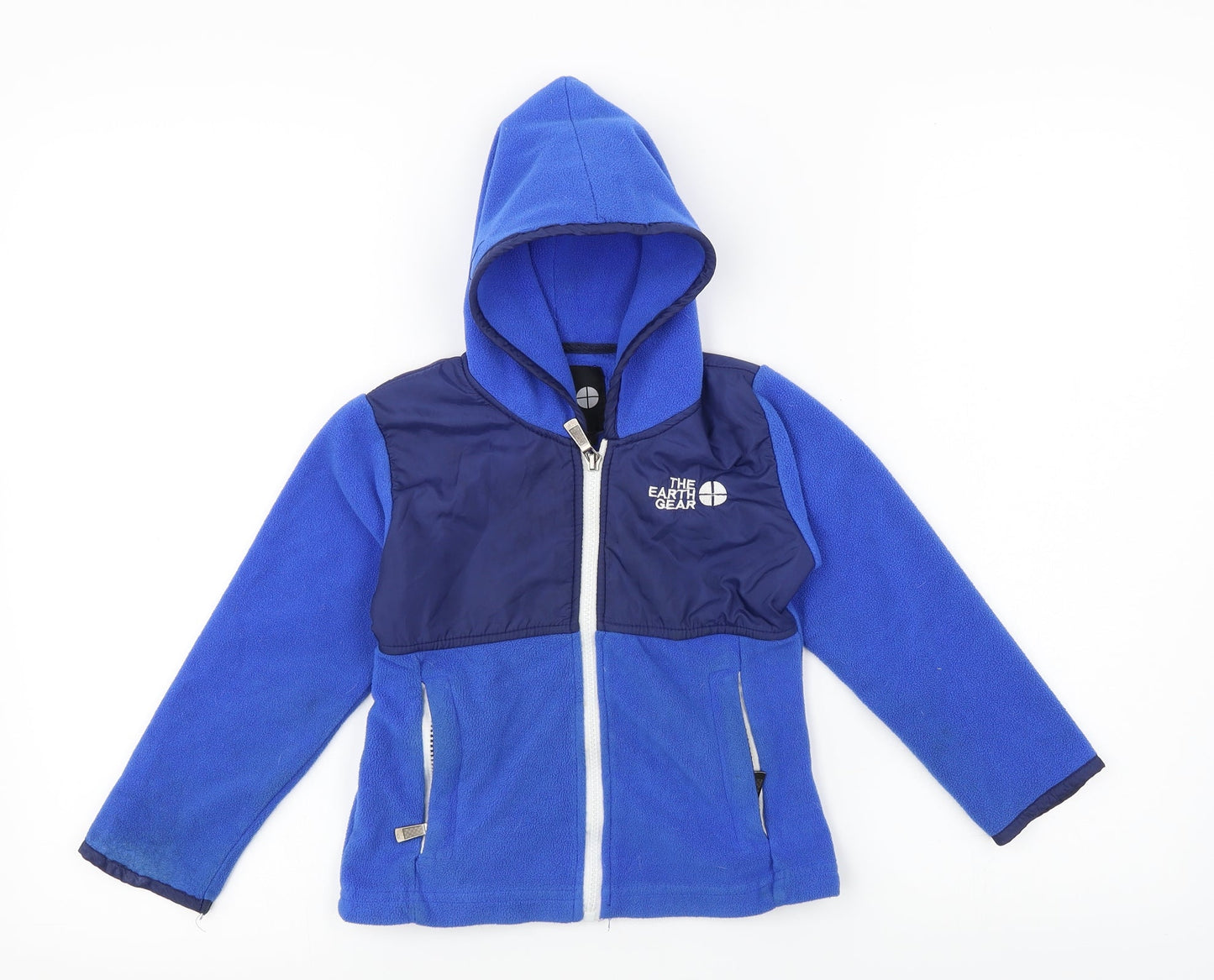 THE EARTH GEAR Boys Blue   Basic Coat Coat Size 2 Years