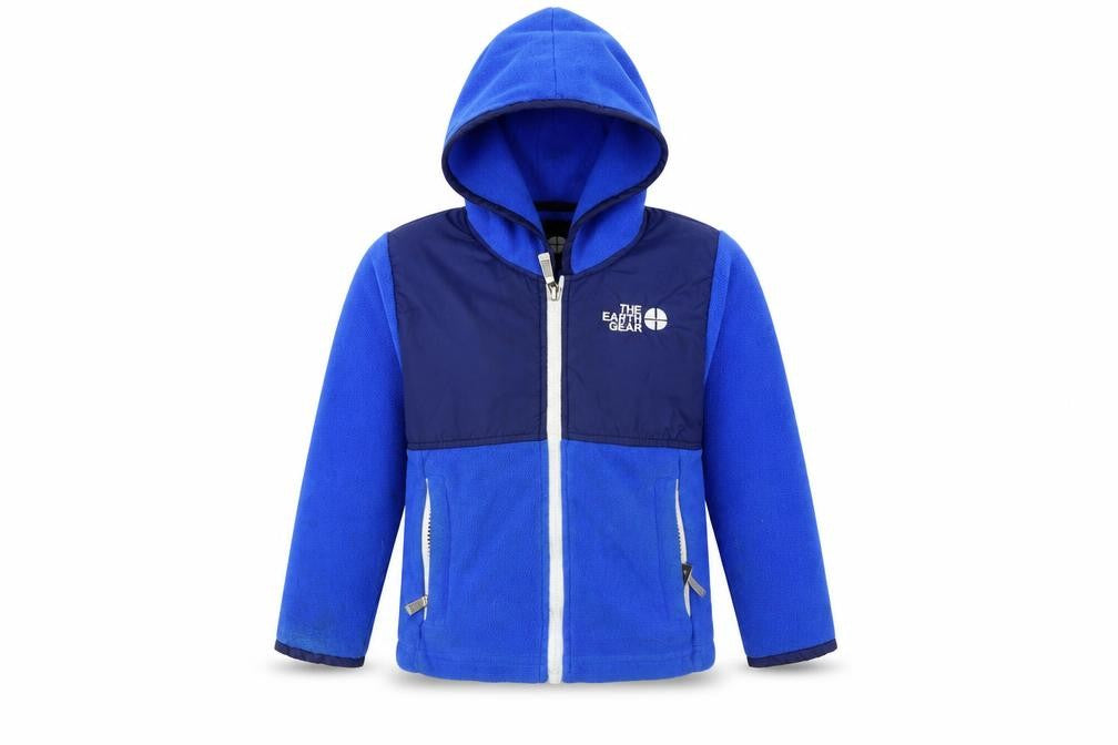 THE EARTH GEAR Boys Blue   Basic Coat Coat Size 2 Years