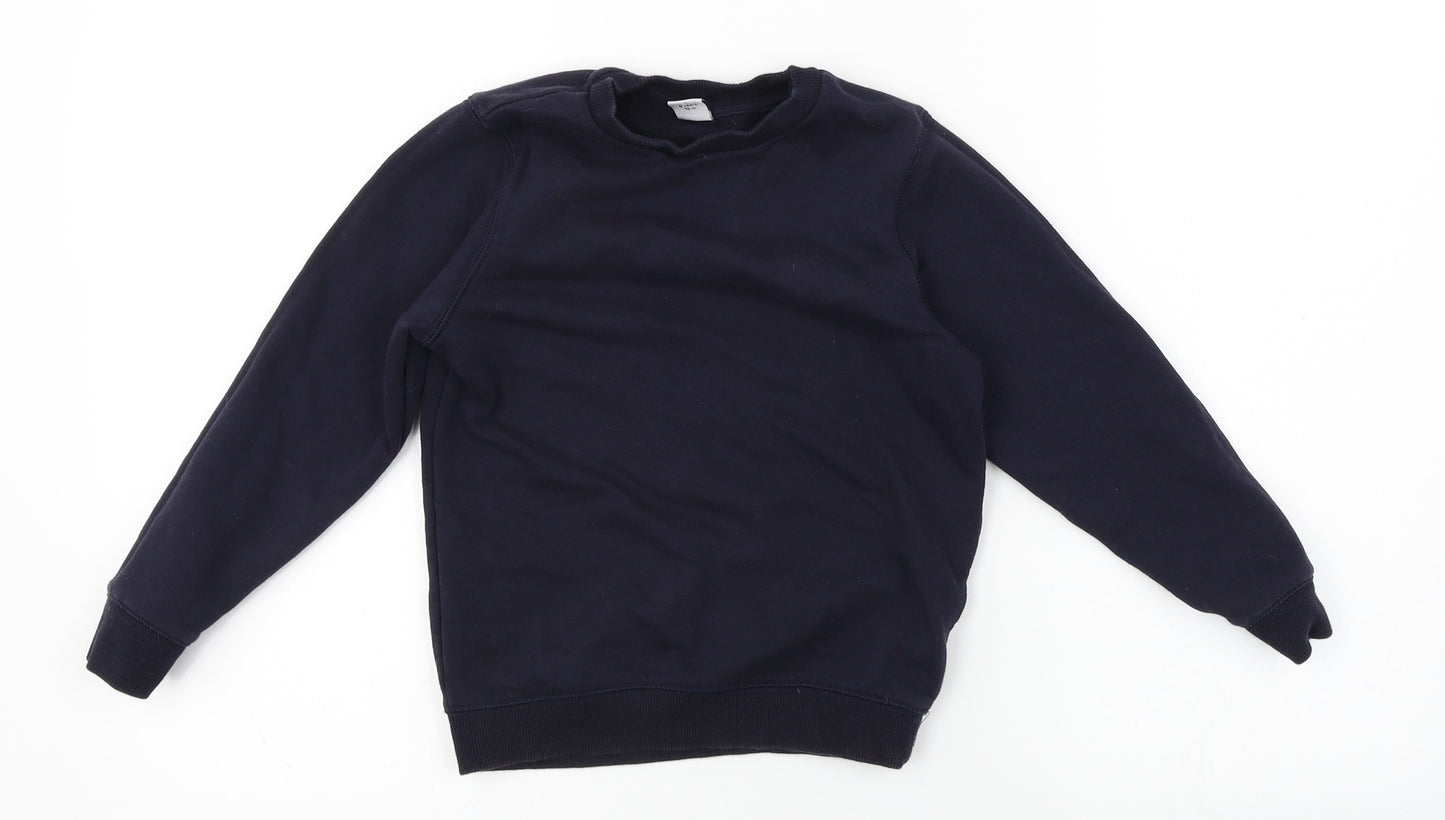 TU Boys Blue   Pullover Jumper Size 6 Years